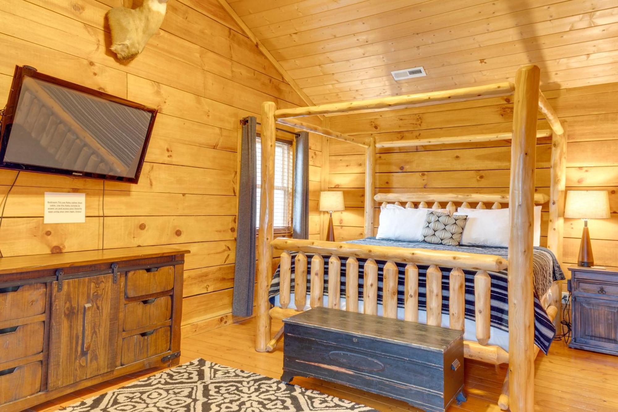 Spacious Gatlinburg Cabin With Hot Tub And Game Room! Exterior foto